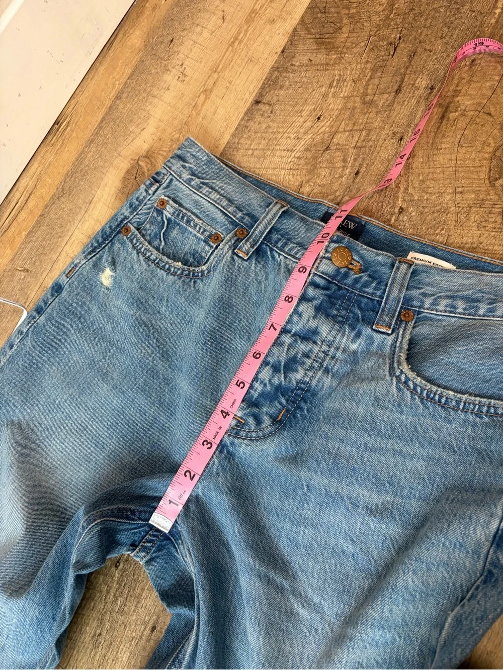 J. Crew Premium Edition High Rise Straight Leg Jeans Minimalist Closet Staples
